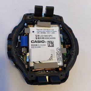 Casio Pro Trek WSD-F20 parts lot, case, module, NO BACK, NO GASKET, parts only